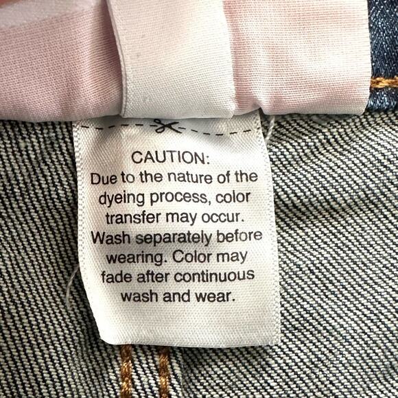 Isabel Maternity Side Panels Stretch Pockets Midi Denim Jean Shorts Size 4 NEW - Picture 7 of 11